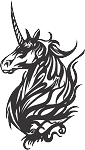 Unicorn Decal 35